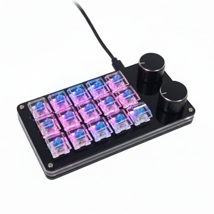 Ergonomic 15-Key Mini Keyboard - #audiodevices - #datacarriers - #flashdrive -